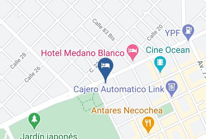 Necochea - Hotel Florencia Maps