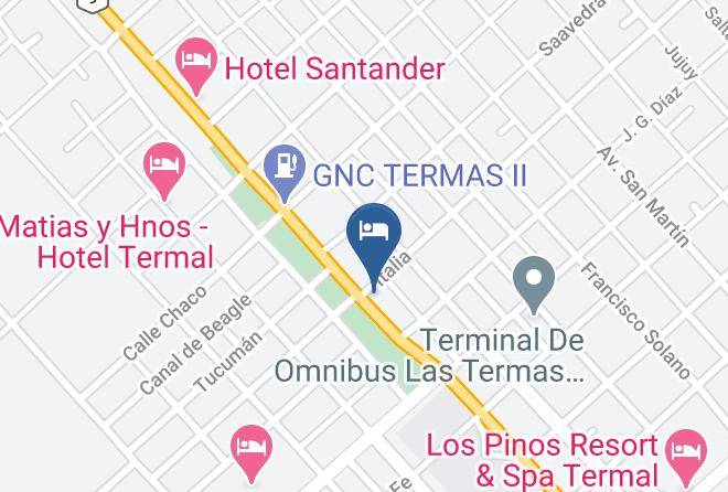 Rio Hondo - Hotel Florencia Maps