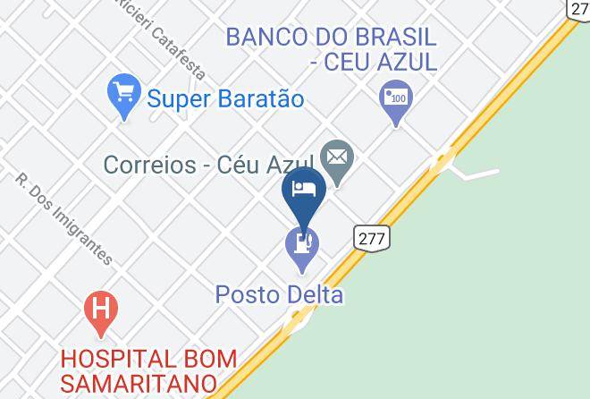 Ceu Azul - Hotel Florense Maps