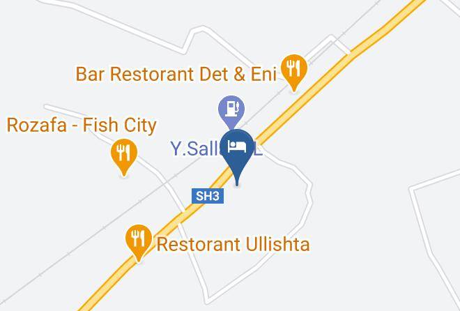 Elbasan - Hotel Florentina Maps