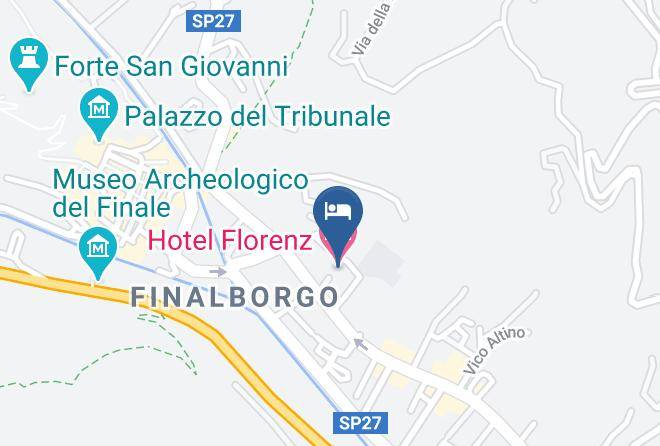 Savona - Hotel Florenz Maps