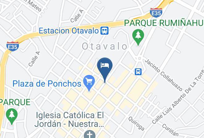 Otavalo - Hotel Flores Maps