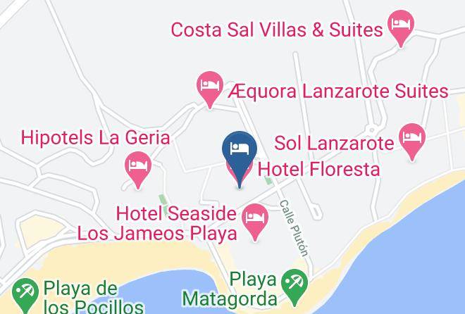 Las Palmas - Hotel Floresta Maps