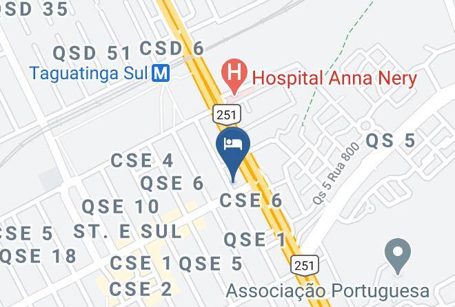Brasilia - Hotel Floresta Maps