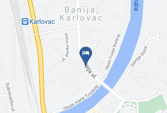 Karlovac - Hotel Florian & Godler Maps