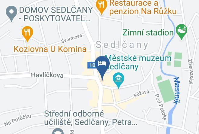 Pribram - Hotel Florian Maps