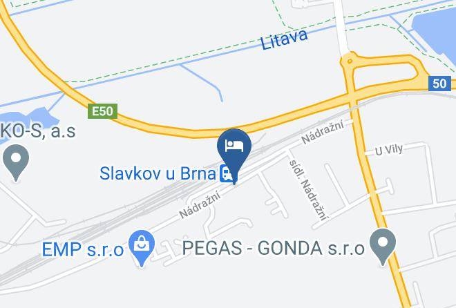 Vyskov - Hotel Florian Maps