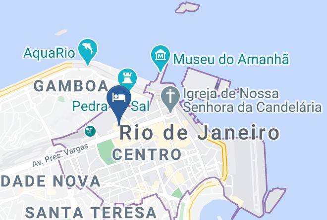 Rio De Janeiro Centro - Hotel Floriana Maps