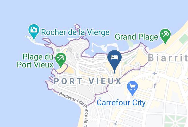 Pyrenees Atlantiques - Hotel Florida Biarritz Maps
