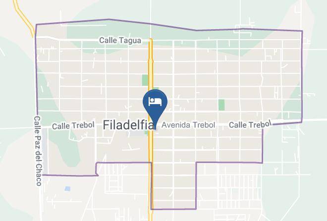 Filadelfia - Hotel Florida Maps