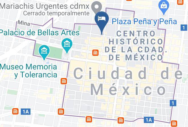 Cuauhtemoc - Hotel Florida Maps