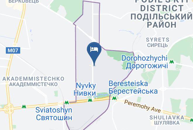 Kyiv - Hotel Florida Maps