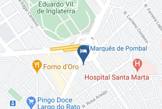 Lisbon - Hotel Florida Maps