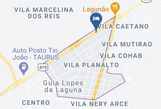 Guia Lopes Da Laguna - Hotel Florida Pantanal Maps