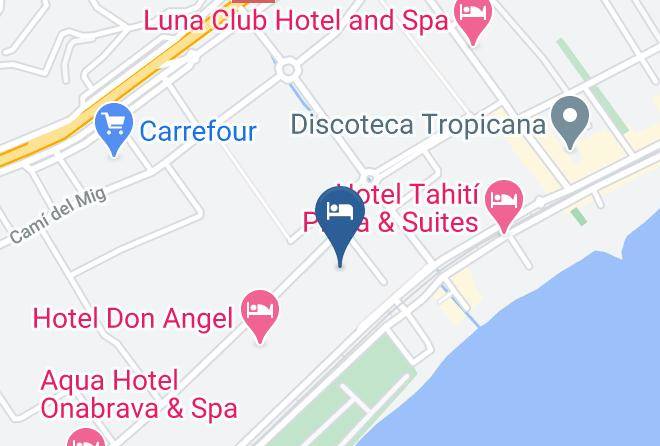 Barcelona - Hotel Florida Park Maps