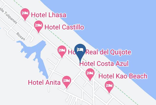 Tecolutla - Hotel Florida Maps