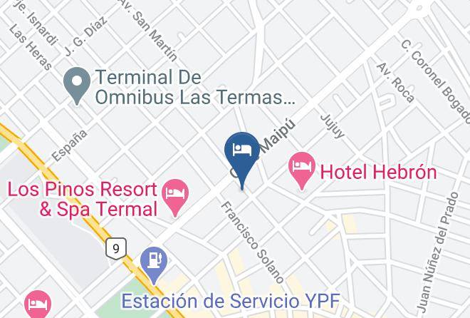 Rio Hondo - Hotel Florida Maps