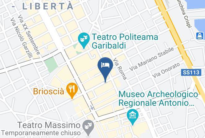 Palermo - Hotel Florio Opera Maps