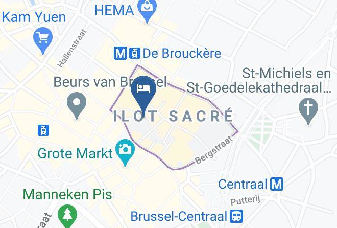 Brussels - Floris Arlequin Grand Place Maps