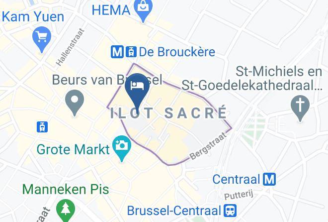 Brussels - Hotel Floris Louise Sa Maps