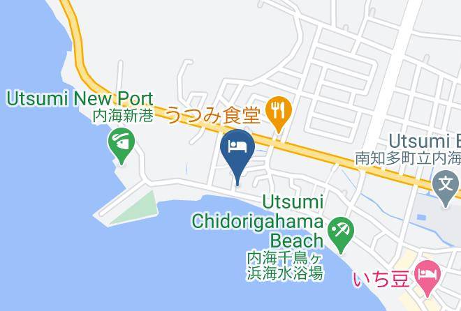 Minamichita Townchita District - Hotel Flower Lounge Utsumi Maps