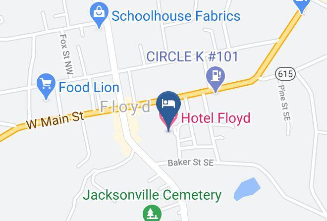 Floyd - Hotel Floyd Maps