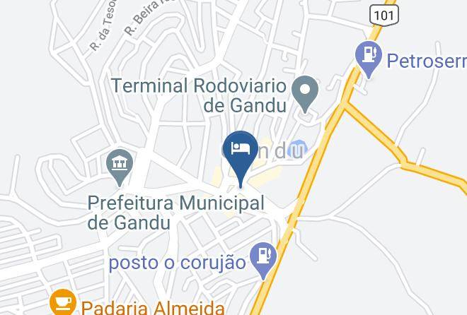 Gandu - Hotel Fluminense Maps
