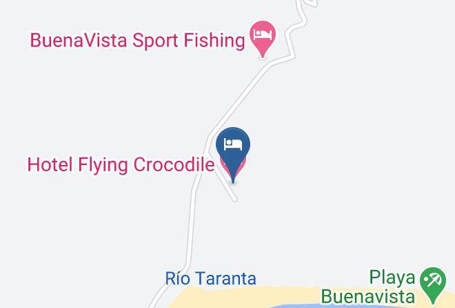 Nicoya - Hotel Flying Crocodile Maps
