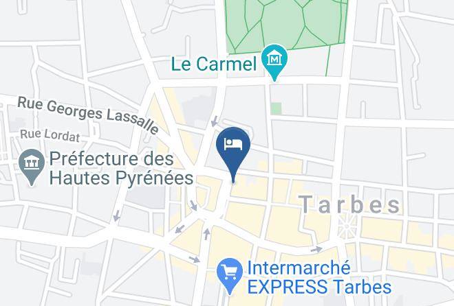 Hautes Pyrenees - Hotel Foch Maps