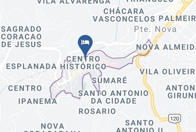 Ponte Nova - Hotel Focus Maps