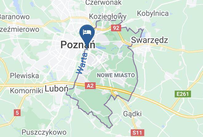 Poznan - Hotel Focus Poznan Maps