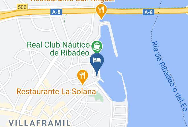 Lugo - Hotel Fogar Do Marineiro Maps