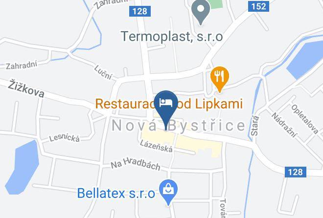 Jindrichuv Hradec - Hotel Fogl Maps
