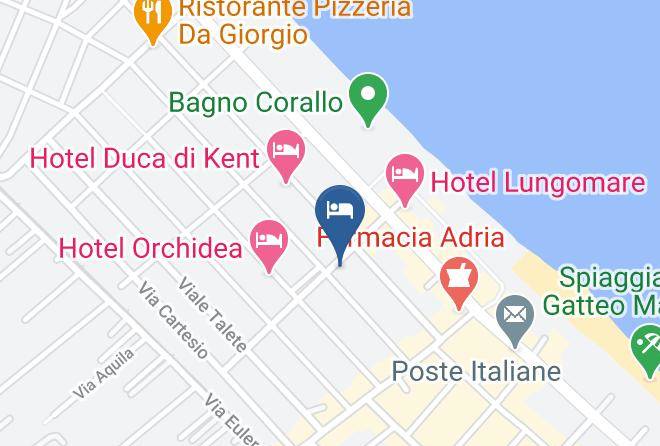 Forli - Hotel Foglieri Maps