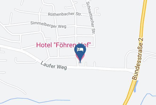 Erlangen Hochstadt - Hotel Fohren Hof Maps