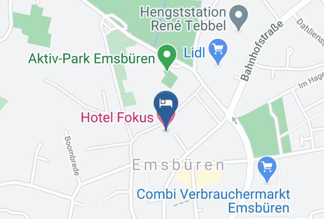 Emsland - Hotel Fokus Maps