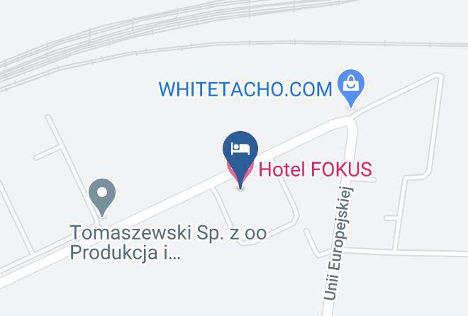 Skierniewice - Hotel Fokus Maps