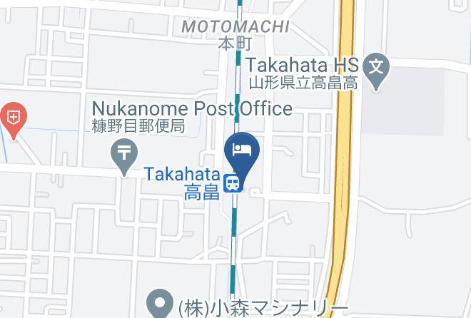 Hotel Folkloro Takahata Map