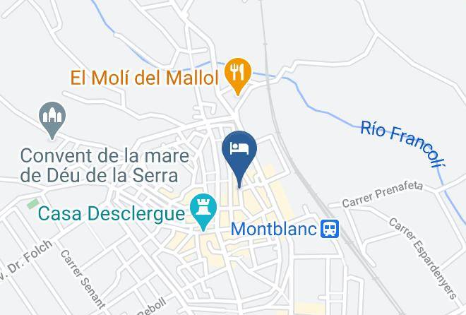 Tarragona - Hotel Fonda Cal Blasi Maps