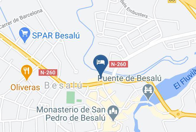 Girona - Hotel Fonda Siques Maps