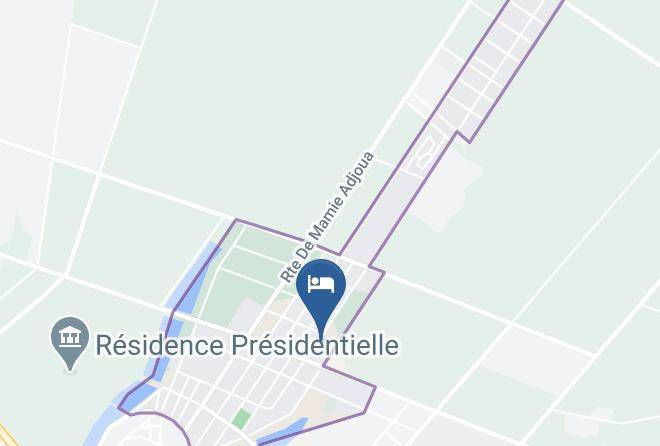 Yamoussoukro - Hotel Fondy Maps