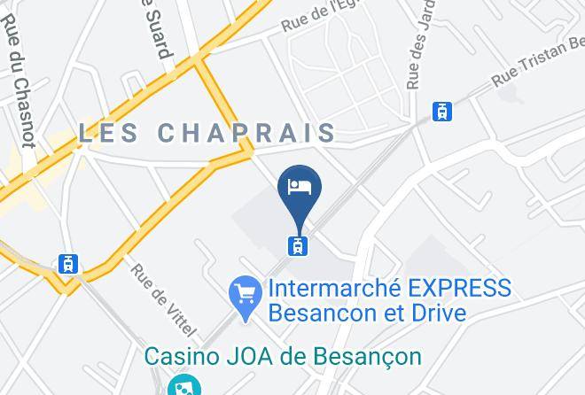 Doubs - Hotel Fontaine Argent Maps
