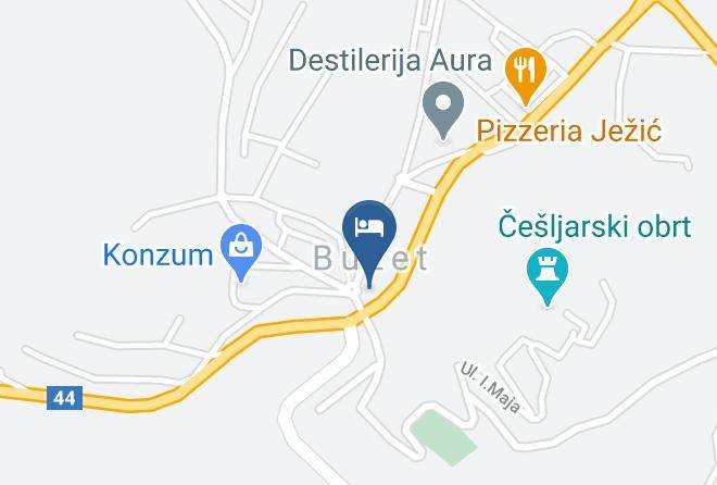 Buzet - Hotel Fontana Maps