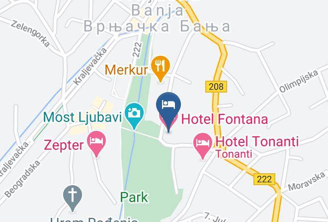 Raski - Hotel Fontana Maps