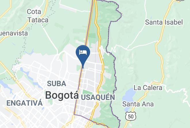 Bogota - Hotel Fontanar Usaquen Maps