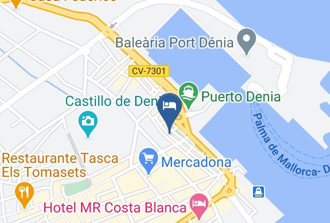 Alicante - Hotel Fontanella Maps
