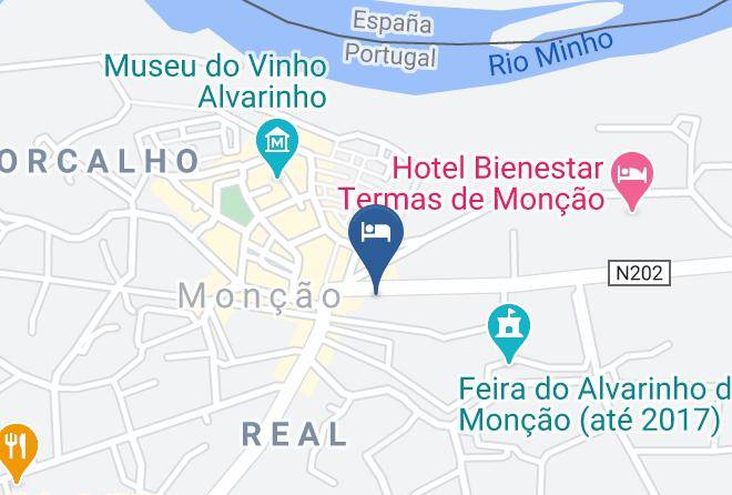 Moncao - Hotel Fonte Da Vila Maps