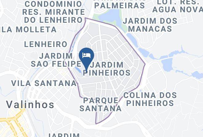 Valinhos - Hotel Fonte Santa Tereza Maps