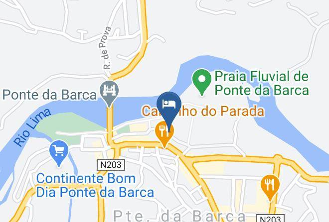 Ponte Da Barca - Hotel Fonte Velha Maps
