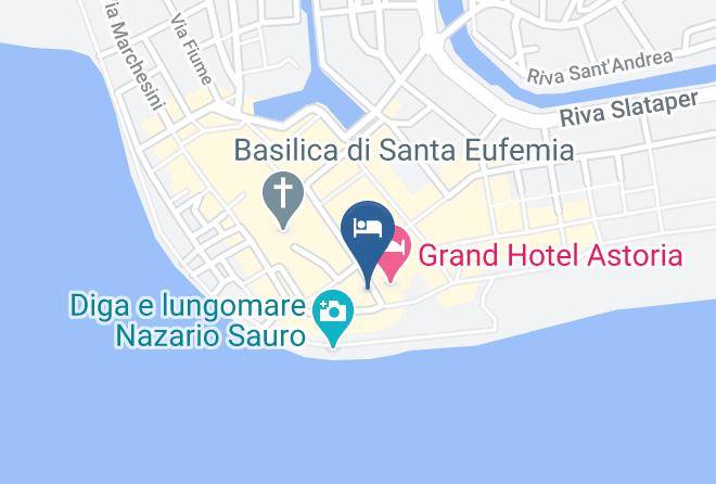 Gorizia - Hotel Fonzari Maps